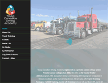 Tablet Screenshot of forklifttrucktraining.ca